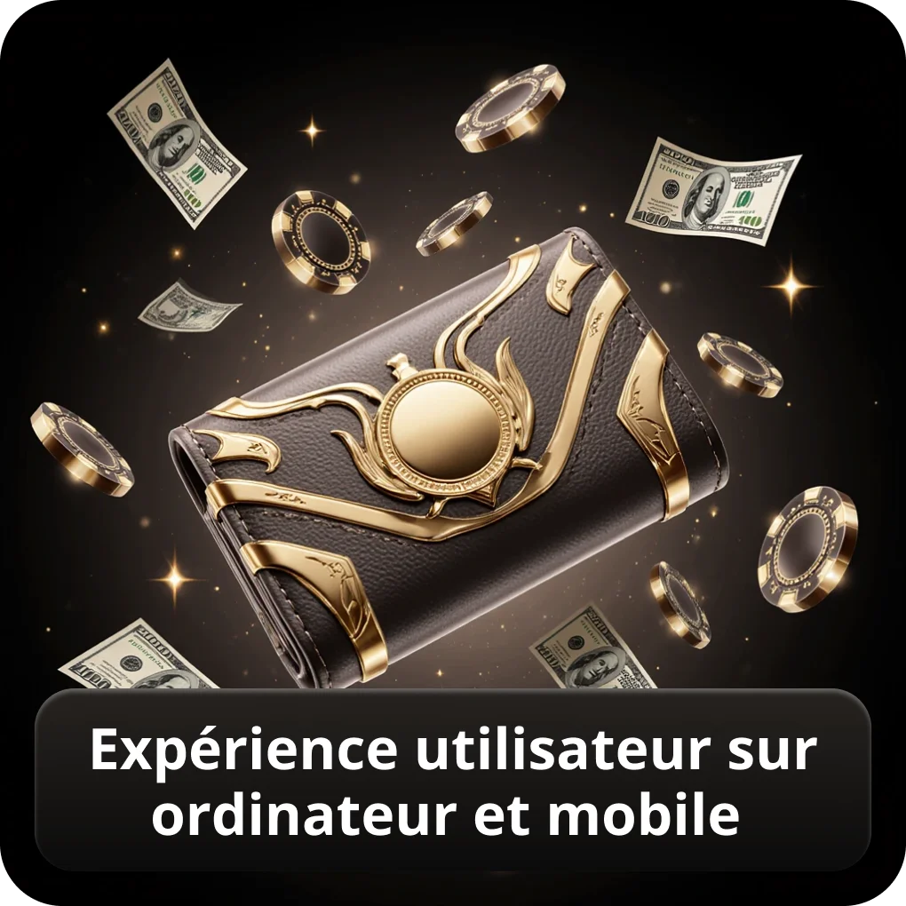 Expérience utilisateur sur ordinateur et mobile
